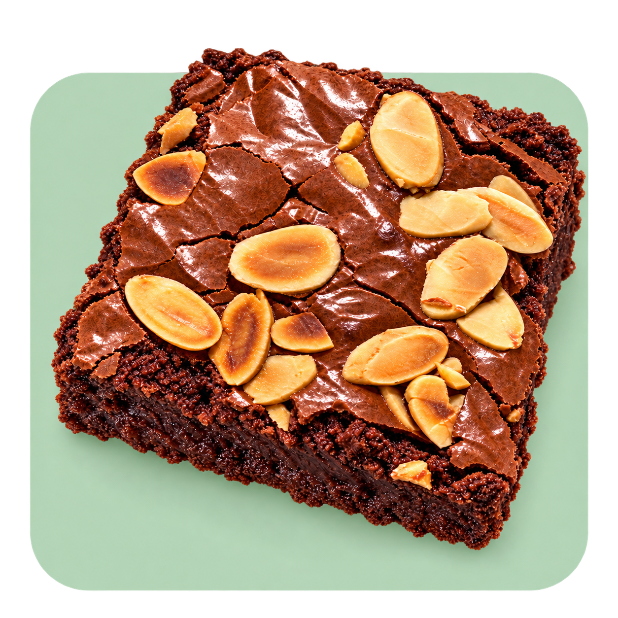 Roasted Almond Brownie